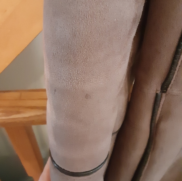 Vintage Brown Genuine Shearling  Sheepskin Coat Women's XS/S- Leather Attic - Picture 13 of 13